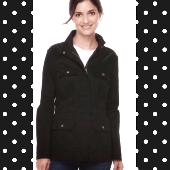 croft & barrow Jackets & Blazers - 💥Flash Sale💥Croft & Barry Black Utility Jacket.